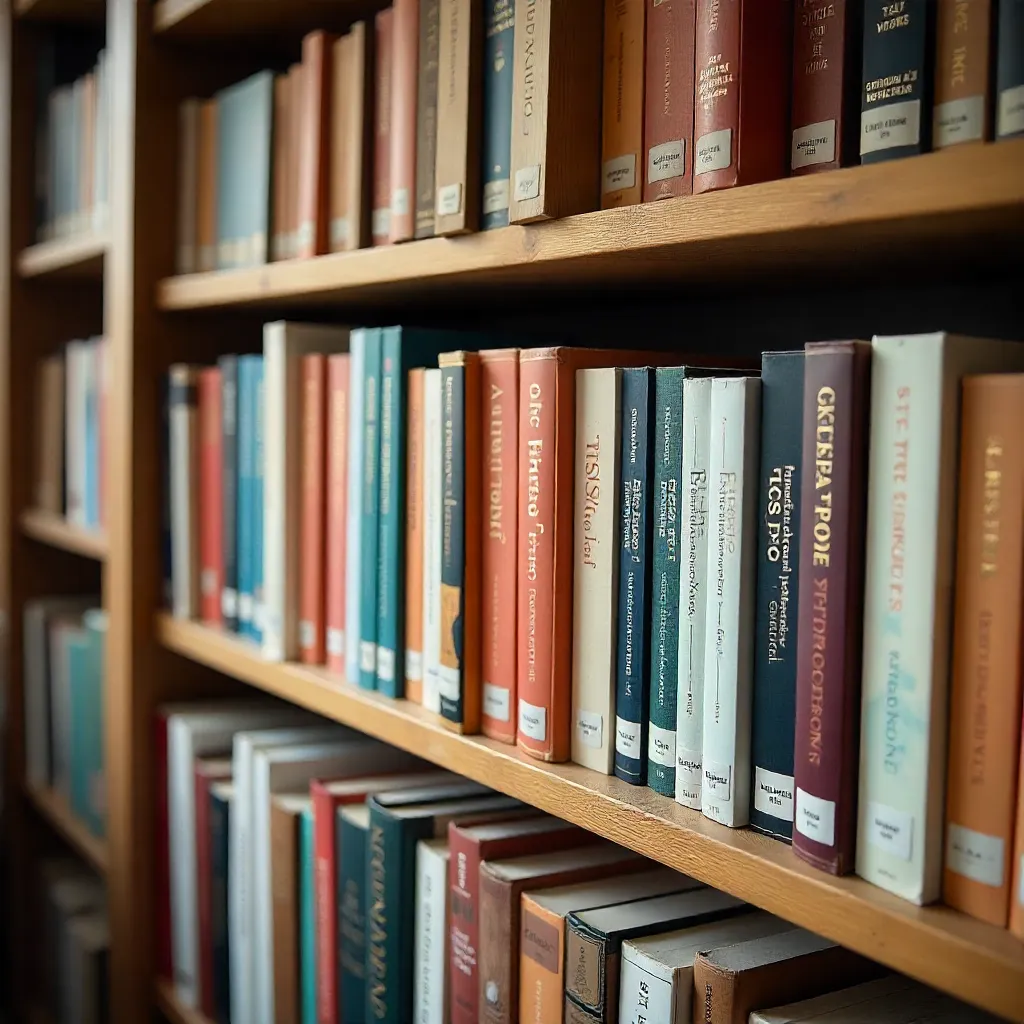 Color coordinated books